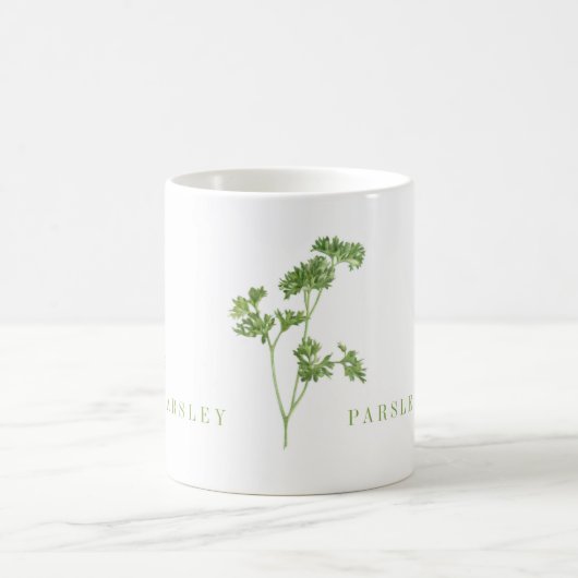 FRESH PARSLEY White Tasse (Mittel)