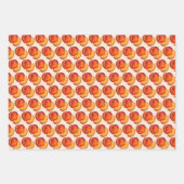 Fresh Peaches Fruit Georgia Peach Cobbler Dessert Geschenkpapier Set (Vorderseite 3)