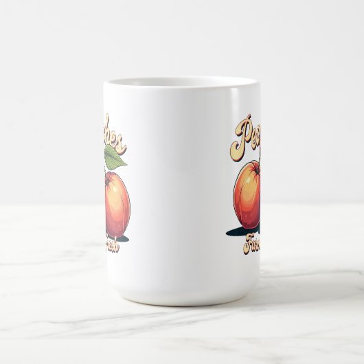 Fresh Peaches Tasse (Mittel)