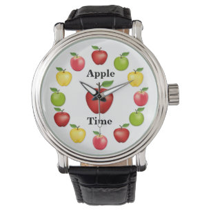 Fresh Picked Apple Time Armbanduhr