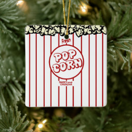 Fresh Popcorn Keramikornament