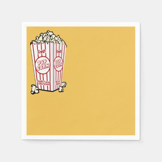 Fresh Popcorn Serviette (Vorderseite)
