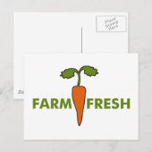 Fresh Postkarte (Vorne/Hinten)