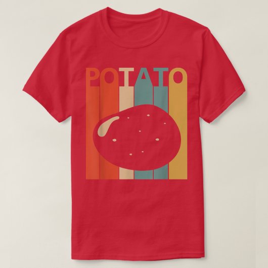 Fresh Potato Vegetable Lover T-Shirt (Design vorne)