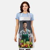 "Fresh Produce Lover's T - Shirt" Schürze (Getragen)