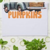 Fresh Pumpkin Geschirrtuch (Gefaltet)