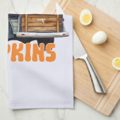 Fresh Pumpkin Geschirrtuch (Viertel Falte)