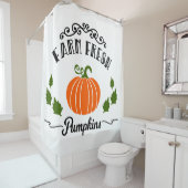 Fresh Pumpkins Duschvorhang (Beispiel)