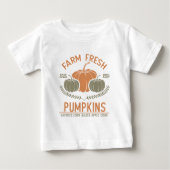 Fresh Pumpkins | Hand Pickup Baby T-shirt (Vorderseite)