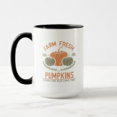 Fresh Pumpkins | Hand Pickup Tasse (Links)