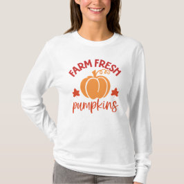 Fresh Pumpkins Herbsternte T-Shirt