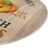 Fresh Pumpkins - Holzschneidemaschine Schneidebrett (Ecke)