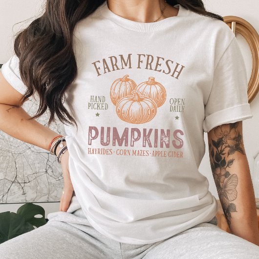 Fresh Pumpkins Tri-Blend Shirt