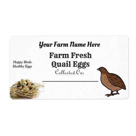 Fresh Quail Eggs White Carton (Vorne)