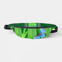 Fresh rain with butterfly fanny pack. bauchtasche