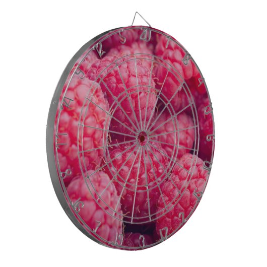 Fresh raspberries dartscheibe (Vorderseite Links)