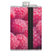 Fresh raspberries flachmann (Rückseite)