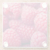 Fresh raspberries glasuntersetzer (Rückseite)