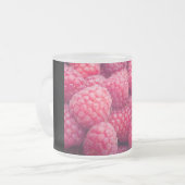 Fresh raspberries mattglastasse (Vorderseite Links)