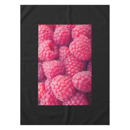 Fresh raspberries tischdecke (Vorderseite)