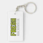 FRESH rectangle keychain Schlüsselanhänger (Rückseite)