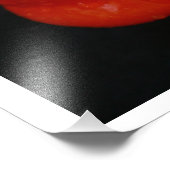 Fresh Red Bell Pepper Fotodruck (Ecke)