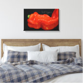 Fresh Red Bell Pepper Leinwanddruck (Insitu (Schlafzimmer))