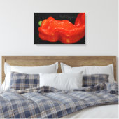 Fresh Red Bell Pepper Leinwanddruck (Insitu (Schlafzimmer))