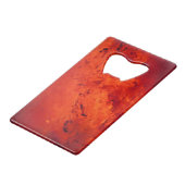 Fresh Red Hot Lava Geldkarten Flaschenöffner (Rückseite Schrägansicht)