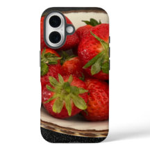 Fresh Red Juicy Strawberries