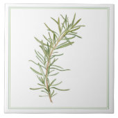 FRESH ROSEMARY 6x6 Keramik Tile (-text) Fliese (Vorderseite)