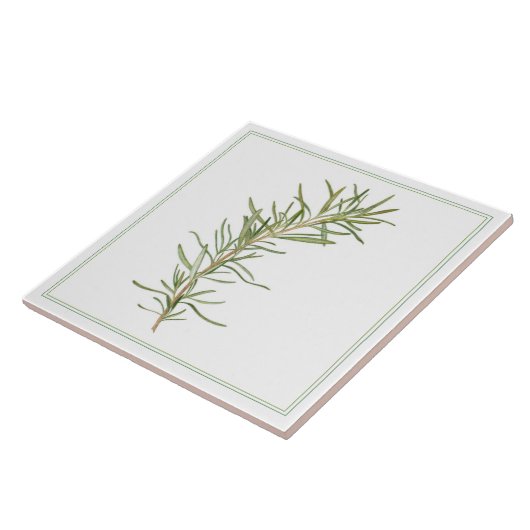FRESH ROSEMARY 6x6 Keramik Tile (-text) Fliese (Seite)