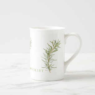 FRESH ROSEMARY Bone China Tasse