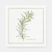 FRESH ROSEMARY Standard Luncheon Paper Napkins Serviette (Vorderseite)