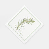 FRESH ROSEMARY Standard Luncheon Paper Napkins Serviette (Ecke)