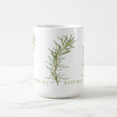 FRESH ROSEMARY Tall Classic White Tasse (Mittel)