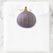 Fresh Runder Aufkleber (Tasche)