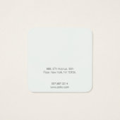 Fresh Rustic Terrazzo Necklace Erlöser (Rückseite)