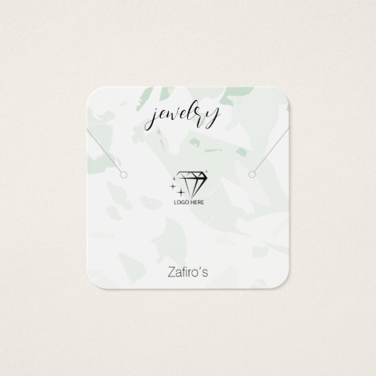 Fresh Rustic Terrazzo Necklace Erlöser (Vorderseite)