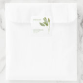 FRESH SAGE Biz ID Kleine Aufkleber am Platz (Tasche)