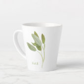 FRESH SAGE Latte Tasse (Linke Ecke)