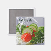 Fresh Salad Magnet (Vorderseite/Rückseite)