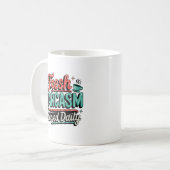 Fresh Sarcasm Served Daily Kaffeetasse (Vorderseite Links)