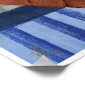 Fresh Shrimp Fisch Market Style Art Poster (Ecke)