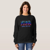 Fresh Since The 90 s Graffiti Style 90 s Baby Hip Sweatshirt (Vorne ganz)