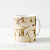 Fresh Sliced Mushrooms Kaffeetasse (VorderseiteRechts)