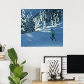 Fresh Snow Morzine Frankreich Poster (Heimbüro)