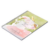 Fresh Spring Blume Bouquet Wedelbook Notizblock (Linke Seite)