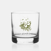 Fresh Spring Bouquet Art - 'Spring is in Air' Whiskyglas (Rückseite)