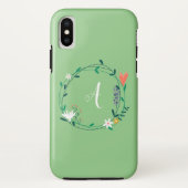 Fresh Spring Floral Garden Personalisiert Case-Mate iPhone Hülle (Rückseite)